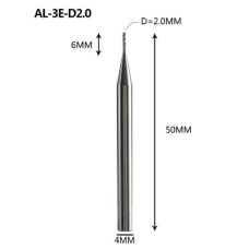 Фреза кінцева для ЧПУ DJTOL d2-l6-D4-L50 AAEN2LX02