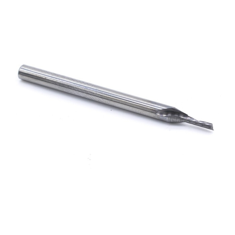 Фреза однозахідна для ЧПУ DJTOL D3,175-d1,5-l6-L38 (стружка вниз) A1LXD3.1.506