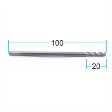 Фреза кінцева для ЧПУ DJTOL D4-l20-L100 AAEN2LX04L
